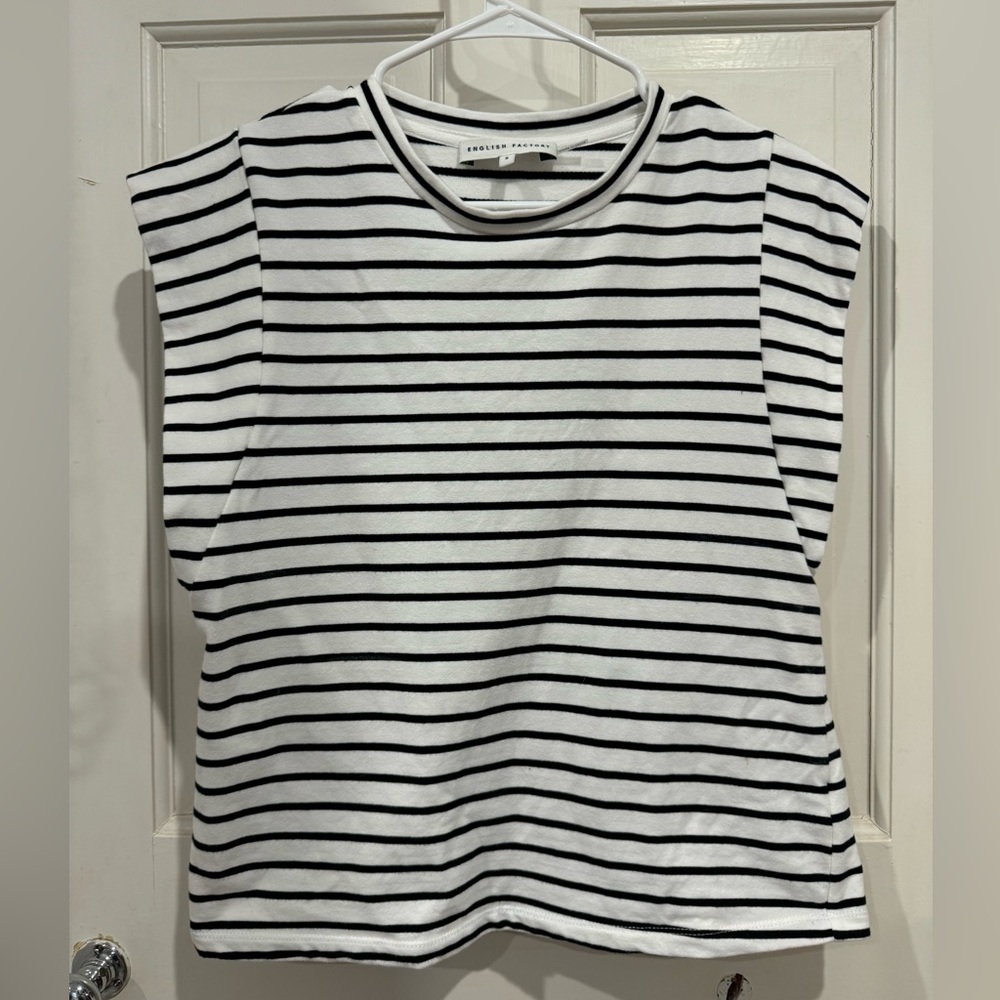 Design History striped tee